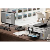 CANON MAXIFY GX6140, Renkli, Mürekkep Mega Tankli, Yazici, Tarayici, Wifi, Lan, Duplex, ORIJINAL MÜREKKEP - 3