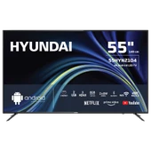 HYUNDAI 55HYN2104, 55" 140cm, 4K Ultra HD, Dahili Wi-Fi, Dahili Uydu Alicili, Android Led Televizyon - 1