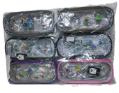 B&D Kalem Çantası Sulu Şeffaf Kapaklı Elips BD-KCS209 - 1