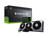 MSI  VGA GEFORCE RTX 5060 TI 8G VENTUS 3X OC RTX5060TI 8GB GDDR7 128B DX12 PCIE 5.0 X16 3XDP 1XHDMI - 1