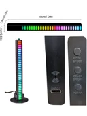 Digielektro Rgb Sese Duyarlı Müzik Ritim LED Işık Çubuğu Masa/araba/ev - 2
