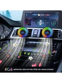 Rgb Sese Duyarlı Kokulu Ekolayzer USB Şarjlı Araç Kokusu - 4