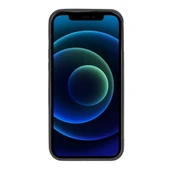 Apple iPhone 12 Pro Max Uyumlu Deri Arka Kapak G2 Kahve - 5