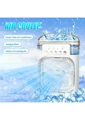 Taşınabilir Vantilatör Su Soğutmalı Masaüstü USB Fan - 1