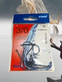 Chinu 3/0 Numara 10'lu Paket M-x 9901 Sb Çapraz Olta Iğnesi - 1