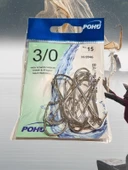 Uzun Pa.la Delikli Sap 3/0 Numara 15'li Paket Beyaz M-9946 Baitholder Olta Iğnesi - 1