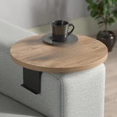 Yan Sehpa Ayarlanabilir Tepsi Dekoratif Modern Tepsi GORDİON - 5