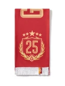 Galatasaray Orijinal Kırmızı 5 Yıldız Tarihi Galatasaray Yazar Şal Atkı - 2