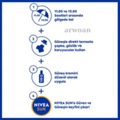 Nivea Sun SPF 50+ Hassas Anında Koruma Güneş Kremi 200 ml Sprey - 5