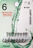 Pohu M-1201  6 Numara 8'li Paket Olta Iğnesi - 1
