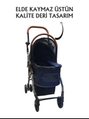 Tommy Evcil Hayvan Arabası 76,5x48x99cm Lacivert Max 15 Kg - 2