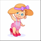 TopukluGiymiş Kız Sticker thumbnail 1