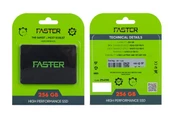 FASTER FS-256 SATA3 256 GB SSD 550/510 MB/S UZUN ÖMÜRLÜ HARDDİSK - 1