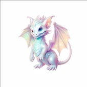 Sevimli Ejder Sticker 13 thumbnail 1