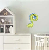 Yeşil Uzun Boyunlu Duvar Sticker thumbnail 2