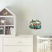 Yılbaşı Temalı Karavan Duvar Stickerı thumbnail 1