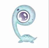 Uzun Boyunlu Mavi Dinazor thumbnail 1