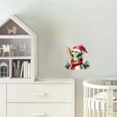 Noel Ejderhası Çocuk Odası Stickerı thumbnail 1