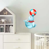 Topla Oynayan Fok Duvar Stikcer thumbnail 2