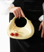 Lisbond Elegance Betty Model Sarı Charm Hediyeli Kadın El Ve Omuz Çantası - 2