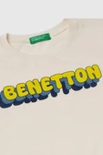 United Colors of Benetton Erkek Çocuk T shirt Beyaz 3I1XG10HT - 3