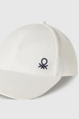 United Colors of Benetton Çocuk Cap Şapka Beyaz 6YCTGA012 - 3