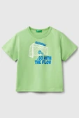 United Colors of Benetton Erkek Çocuk Tshirt A.Yeşil 3JERG10JQ - 1
