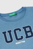 United Colors of Benetton Erkek Çocuk T shirt A.Mavi 3I1XG10HT thumbnail 3