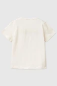 United Colors of Benetton Erkek Çocuk T shirt Ekru 3I1XG10HT - 2