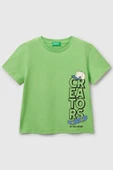 United Colors of Benetton Erkek Çocuk T shirt A.Yeşil 3I1XG10IJ - 1