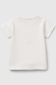 United Colors of Benetton Erkek Bebek T shirt Beyaz 3I9WA1062 - 2