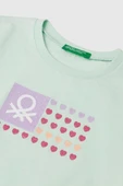 United Colors of Benetton Kız Çocuk T shirt Mint 3I1XG10HU - 3