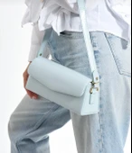 Lisbond Elegance Gloria Model Bebe Mavisi Kadın El Ve Omuz Çantası - 2