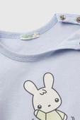United Colors of Benetton Erkek Bebek T shirt A.Mavi 3I9WA1062 - 3