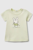United Colors of Benetton Kız Bebek T shirt A.Yeşil 3I9WA1062 - 1