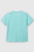 United Colors of Benetton Erkek Çocuk T shirt Turkuaz 3I1XG10IJ - 2