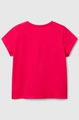 United Colors of Benetton Kız Çocuk Tshirt Fuşya 3JERG10J3 - 2