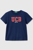 United Colors of Benetton Erkek Çocuk T shirt Lacivert 3I1XG10HT - 1