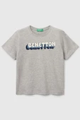 United Colors of Benetton Erkek Çocuk T shirt Gri 3I1XG10HT - 1