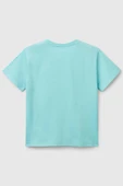United Colors of Benetton Erkek Çocuk T shirt Turkuaz 3I1XG10HT - 2