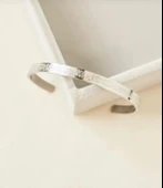 Lisbond Elegance Ayetel Kürsi Gümüş Bileklik Paslanmaz Çelik Ayarlanabilir Erkek/kadın - 3