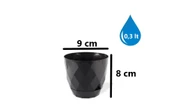 Omnipazar KRS-450 Yakamoz Tabaklı Plastik Saksı Takımı 0.3 Litre No 0 - 2