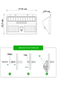 Philips  - Solar Projektör BWS010 LED300/765 30W 6500K - 3