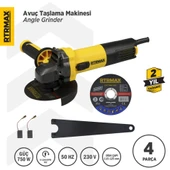 RTM102 Avuç Taşlama Makinası 115 mm 750 W - 1