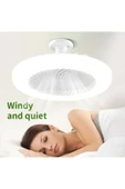 Cata  Fanlı 30w 3 Renk Dim Edilebilir Kumandalı Poyraz Led Ampul E27 Duy - 6