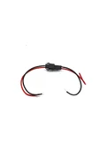 Adam 10 Takım 2 Pin 10cm Kablolu Konnektör Led Elektrik Bağlantı Soket Fiş - 3