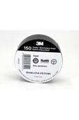3M 1 Adet Temflex Pvc Siyah Izole Bant Elektrik Bandı - 1