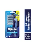 Gillette Sensor 3 Comfort Makine + 4 Yedek - 1
