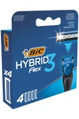 Bic Flex 3 Hybrid Yedek Tıraş Bıçağı 4'lü - 1