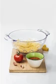 Akrilik Şeffaf 2 Li Süzgeç Seti ( Makarna & Pirinç Süzgeci ) - 5